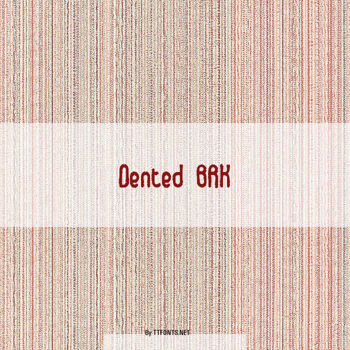 Dented BRK example
